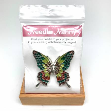 Jewel Butterfly Needle Nanny - Needle Minder 3 x 2