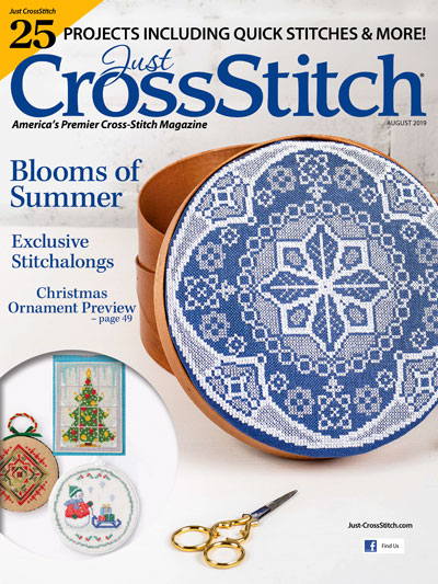 Just Cross Stitch Magazine August 2019