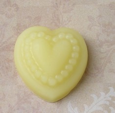 100% Pure Beewax Heart