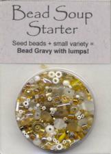 BDST21 Bead Soup Starter Honeyed Banana (shades of white/amber)