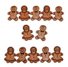 Dress It UP JBT1186 Gingerbread People (10)