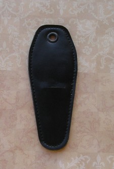 5 inch Black Leather Shealth for Scissor
