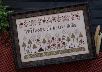 Plum Street Welcome All Hearts Home with Threads