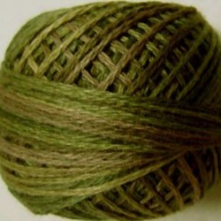 Valdani Pearl Cotton 12 O519 Green Olives