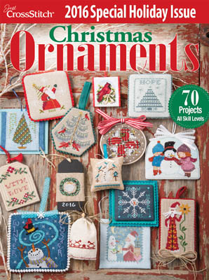 Just Cross Stitch 2016 Annual Christmas Ornament Issue