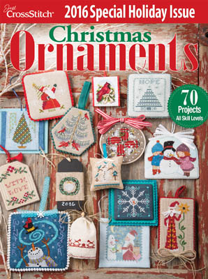 Just Cross Stitch 2016 Annual Christmas Ornament Issue