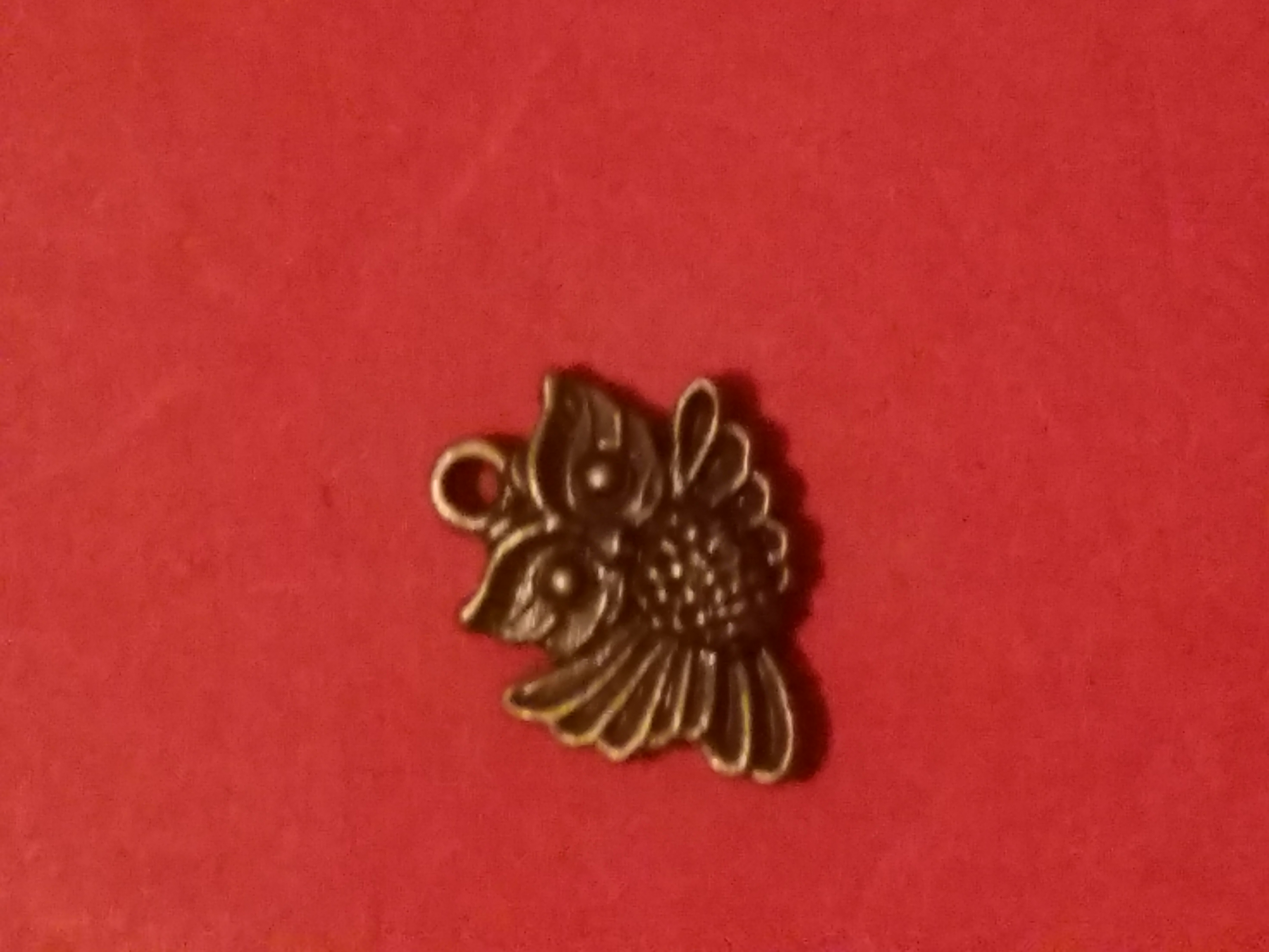 Antique Charms Owl 1