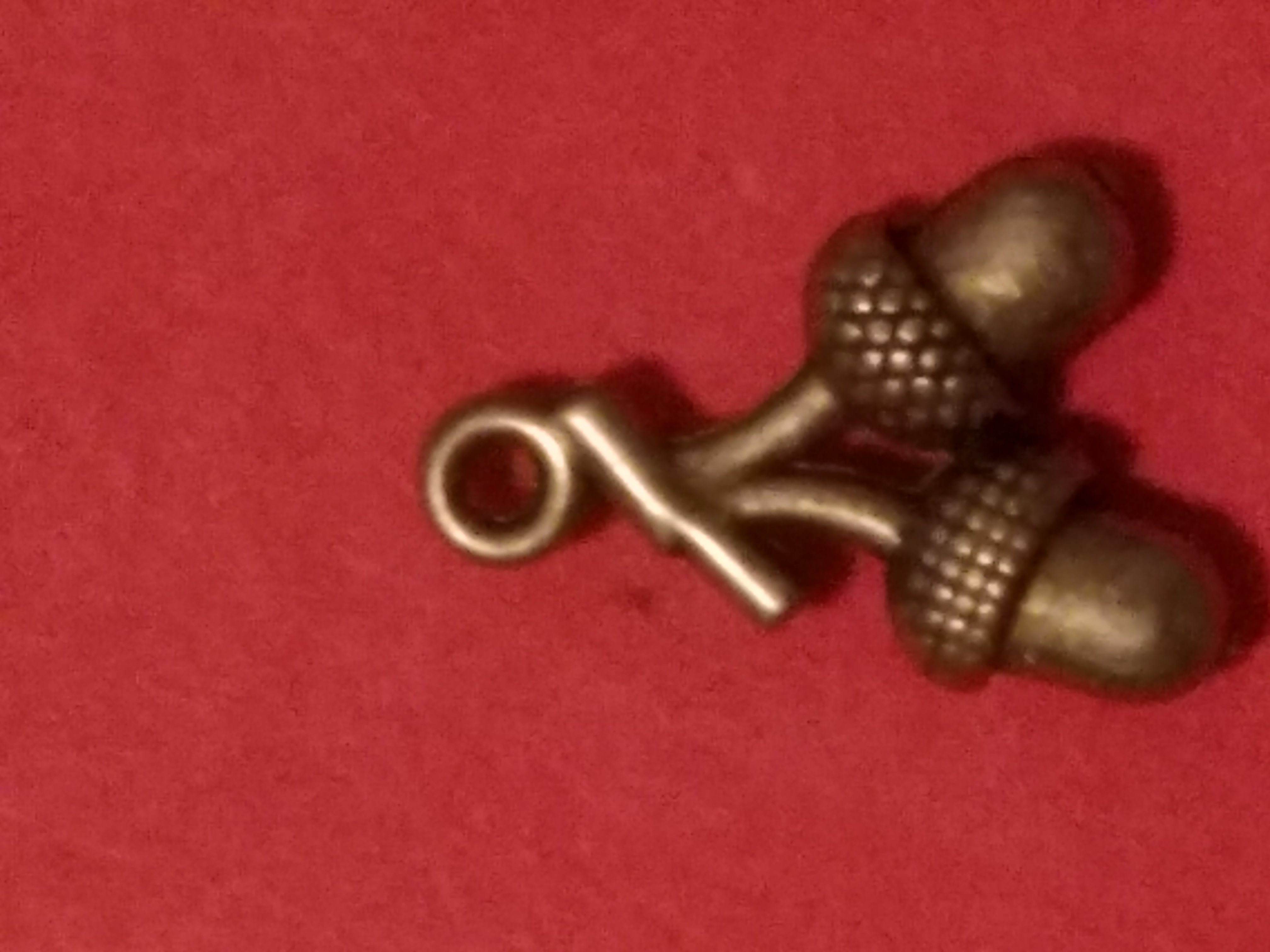 Antique Charms Acorn 4