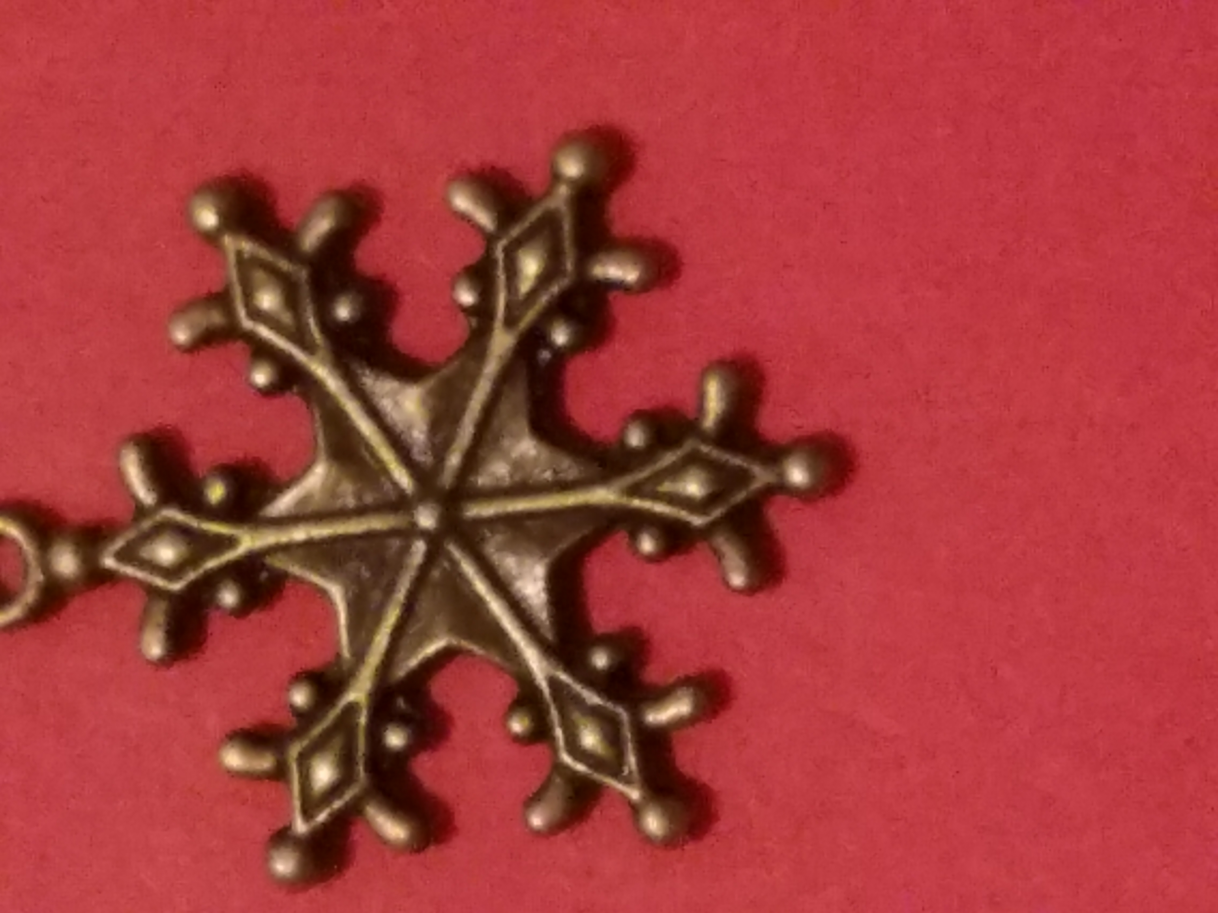 Antique Charms Snowflake