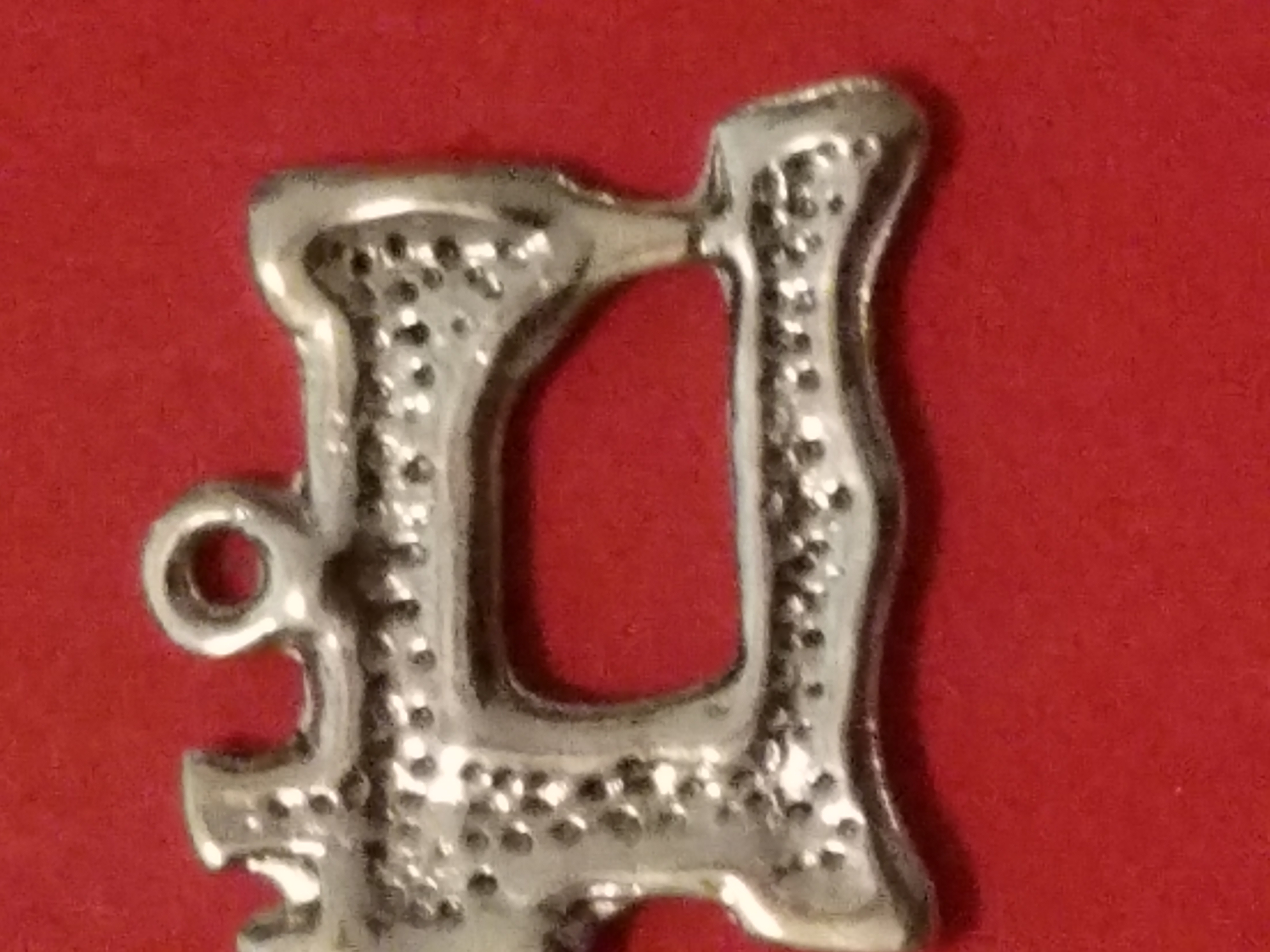 Antique Charms Sewing Machine Silver