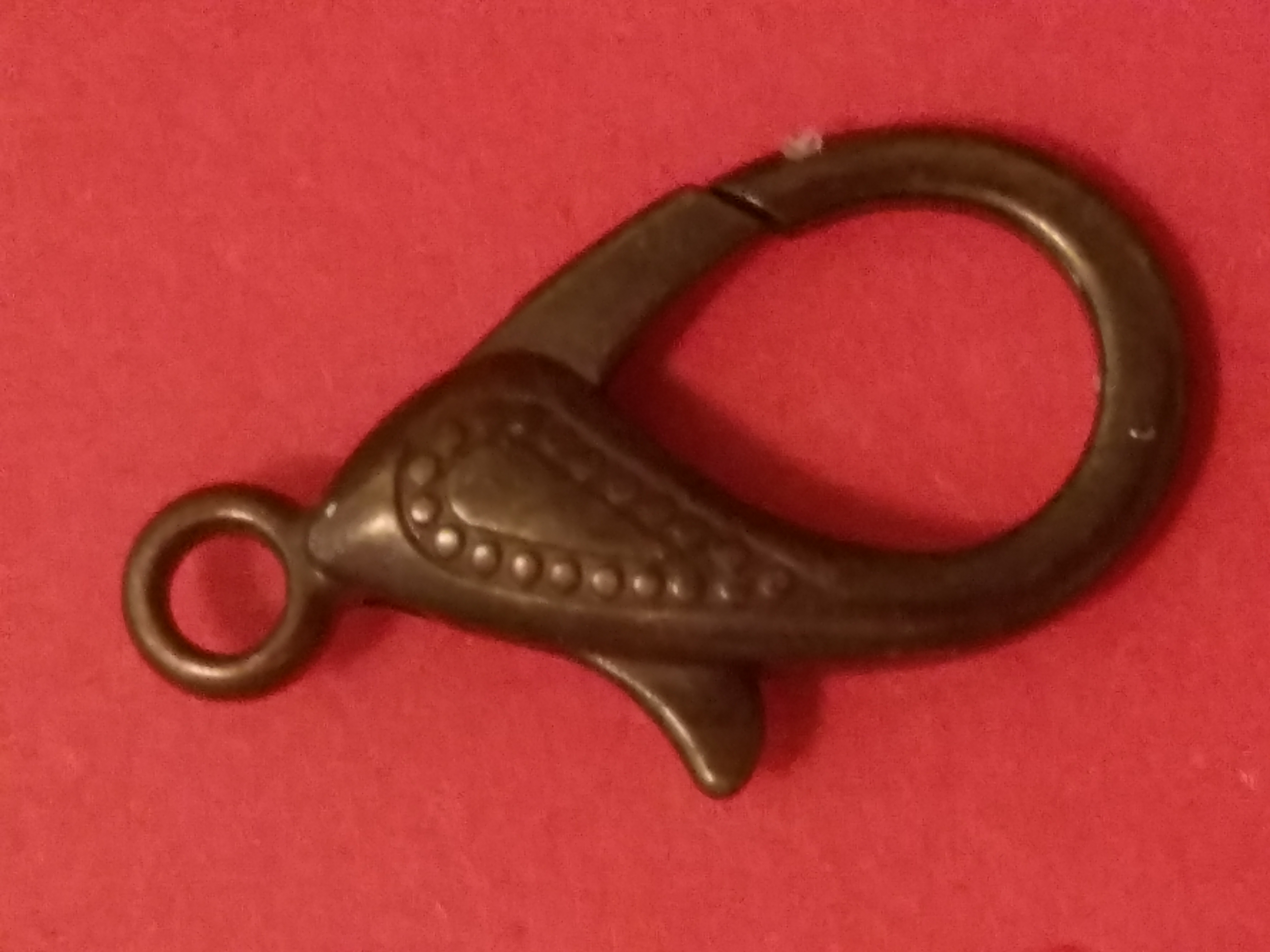 Antique Charms Clamp 3 Bronze