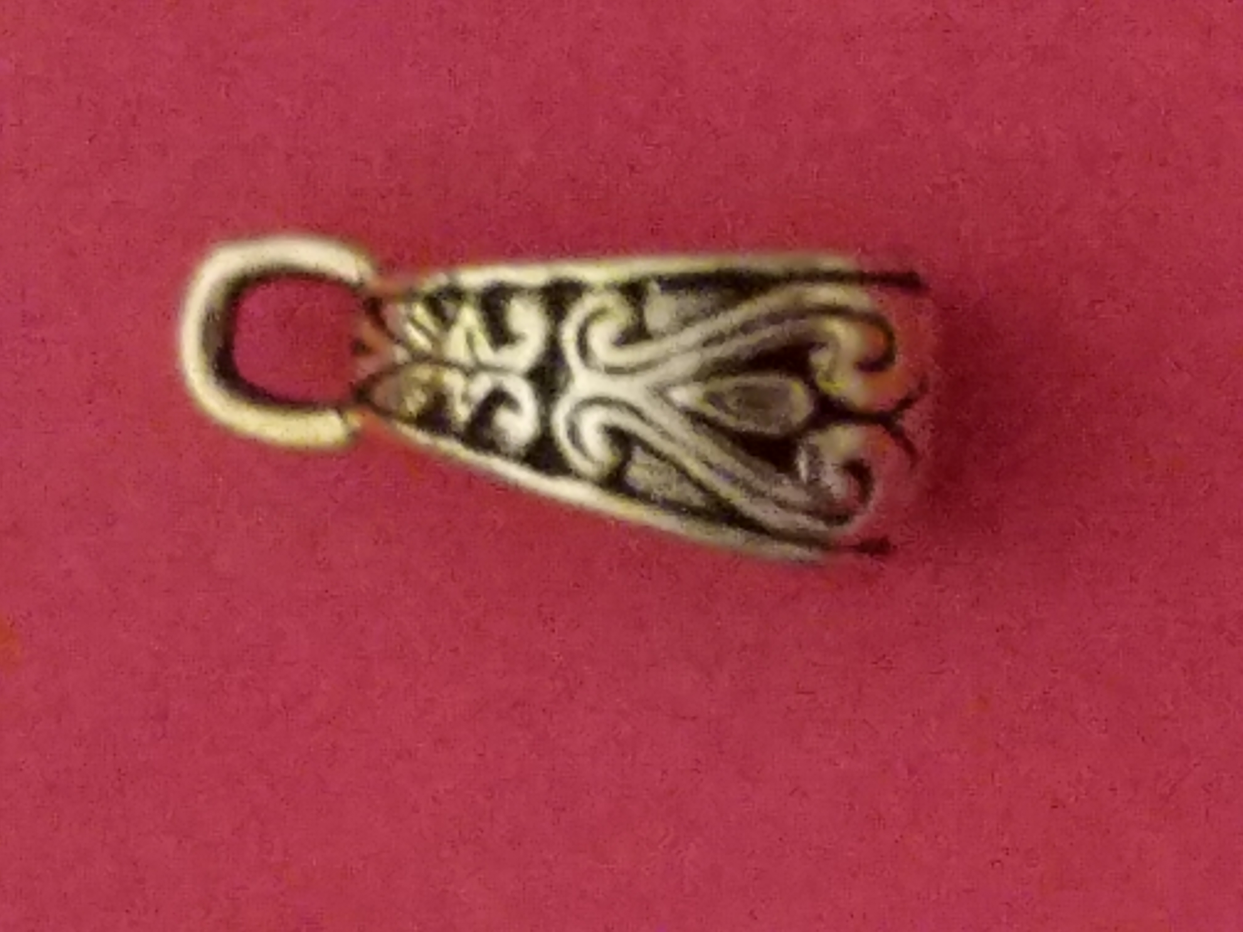 Antique Charms Connector 222 Silver