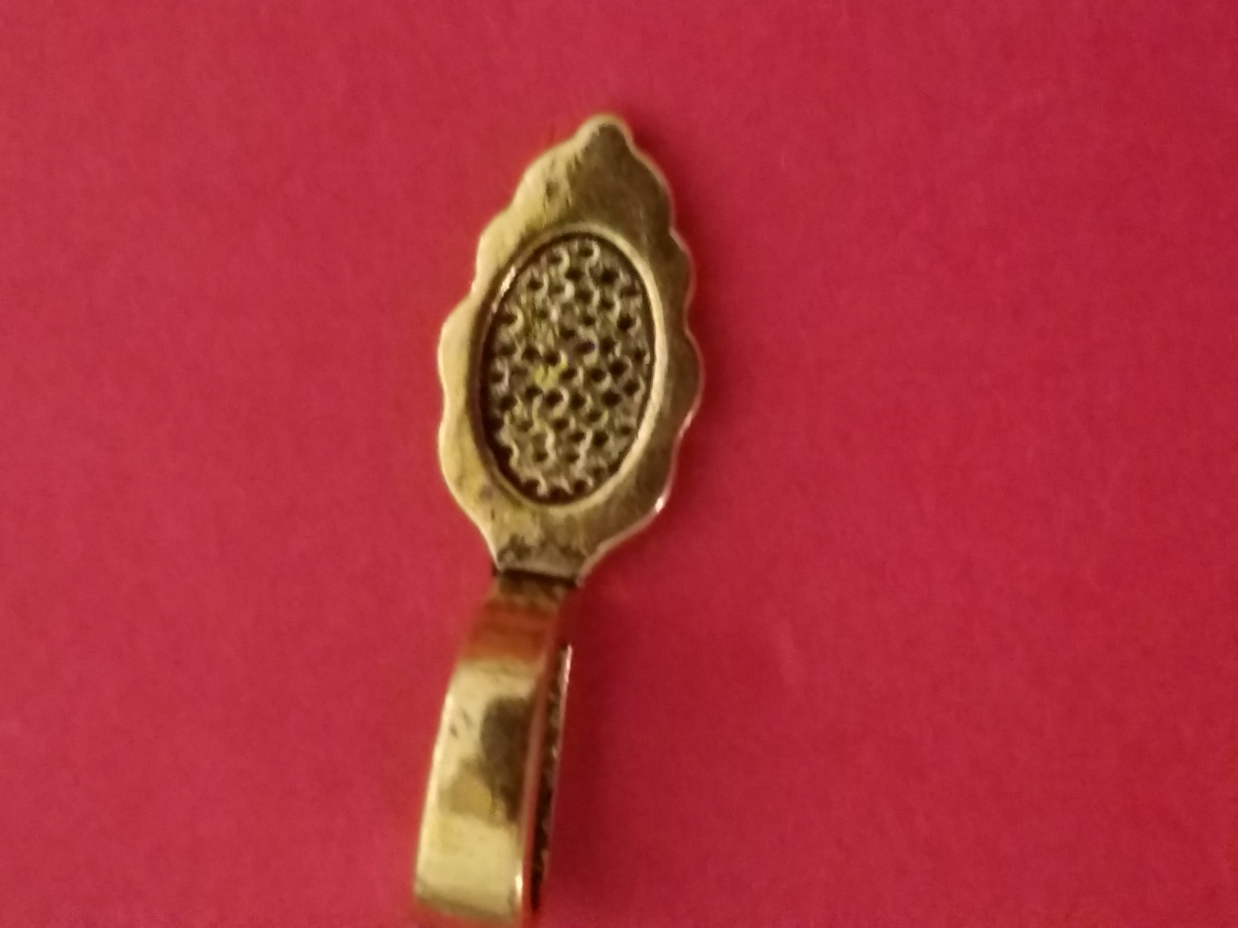Antique Charms Golden Spoon
