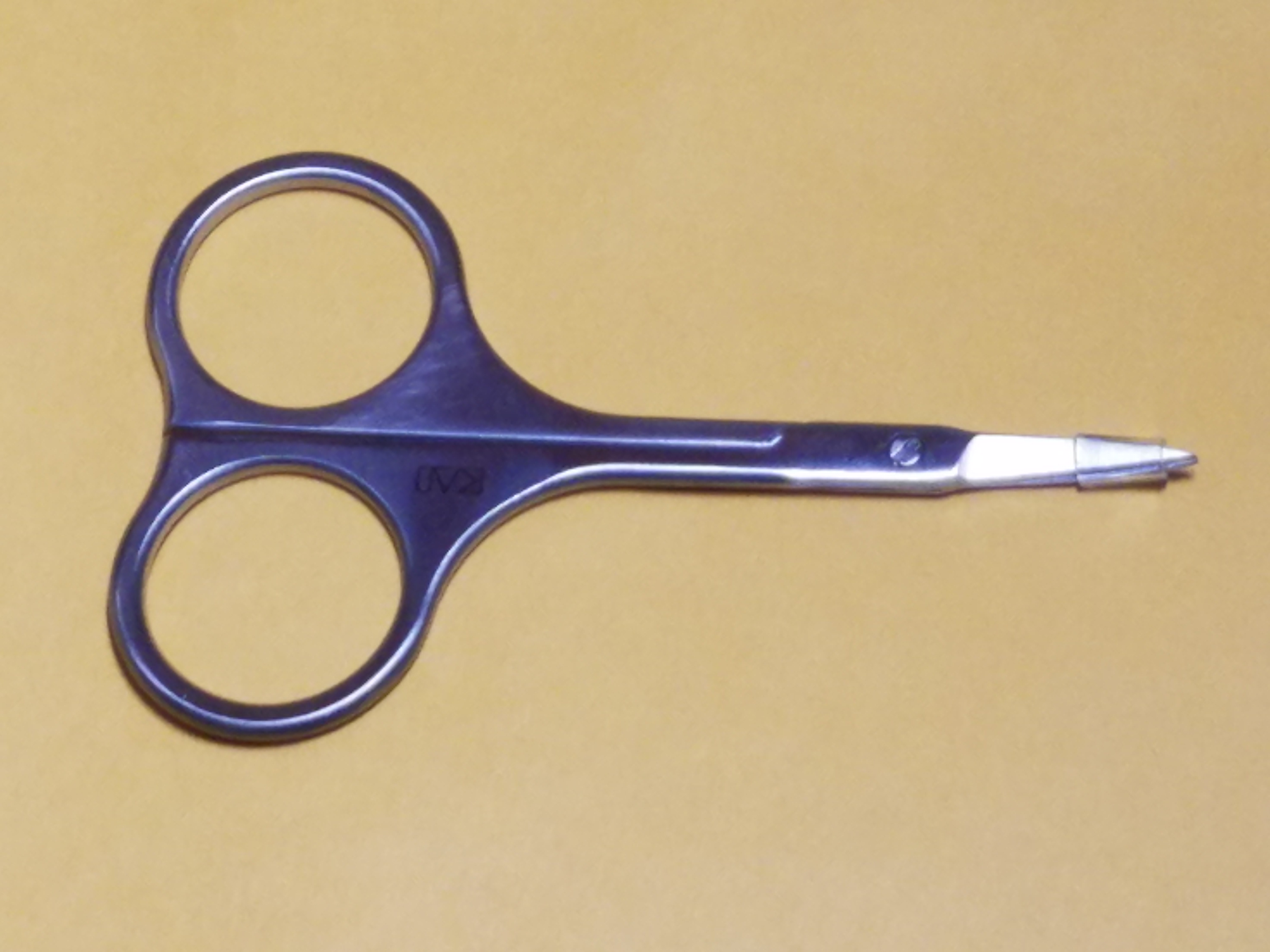 Kai Silver Scissors 5105 Curved 3 1/2 Inches