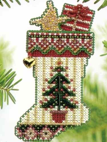 Mill Hill Treasured Charmed Mitten Star Topped Tree