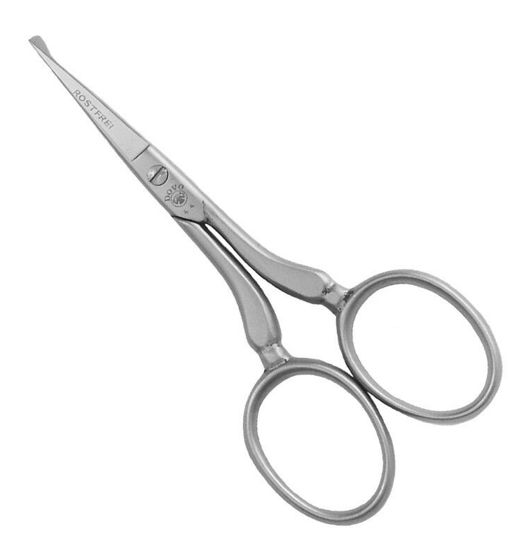 Dovo 44350016 Silver One Blunt Tip 3 1/2