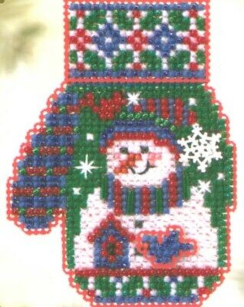 Mill Hill Treasured Charmed Mitten Snowman's Garden