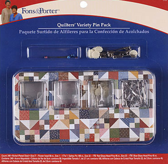 Fons and porter pin pack