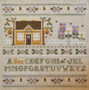 disCottage A Bee C sampler Crescent/WDW Thread Pack