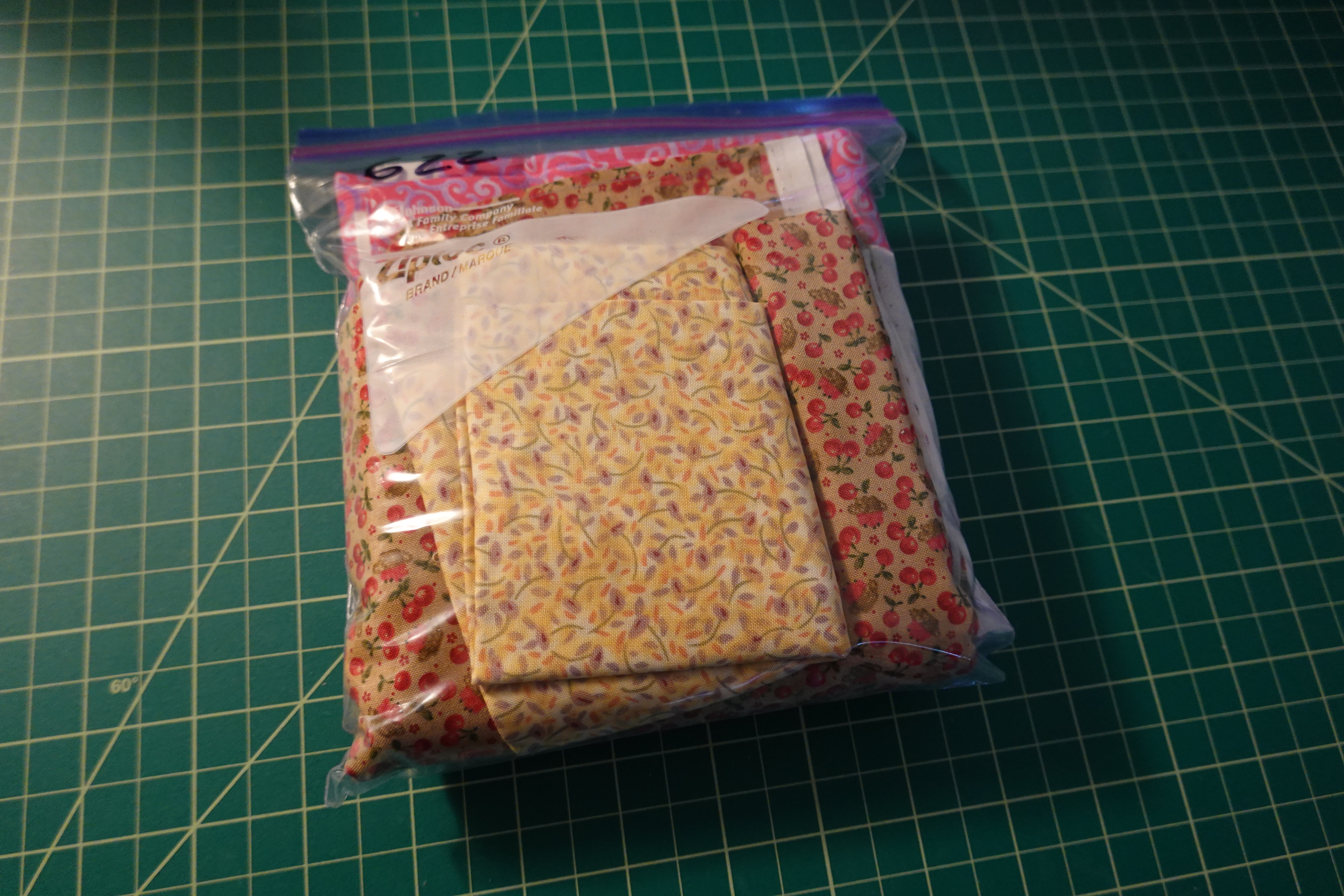 Fabric Quart Sized Full Bag 600-21