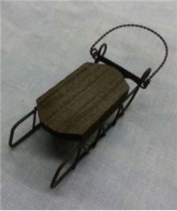 Small Sled Ornament (1)