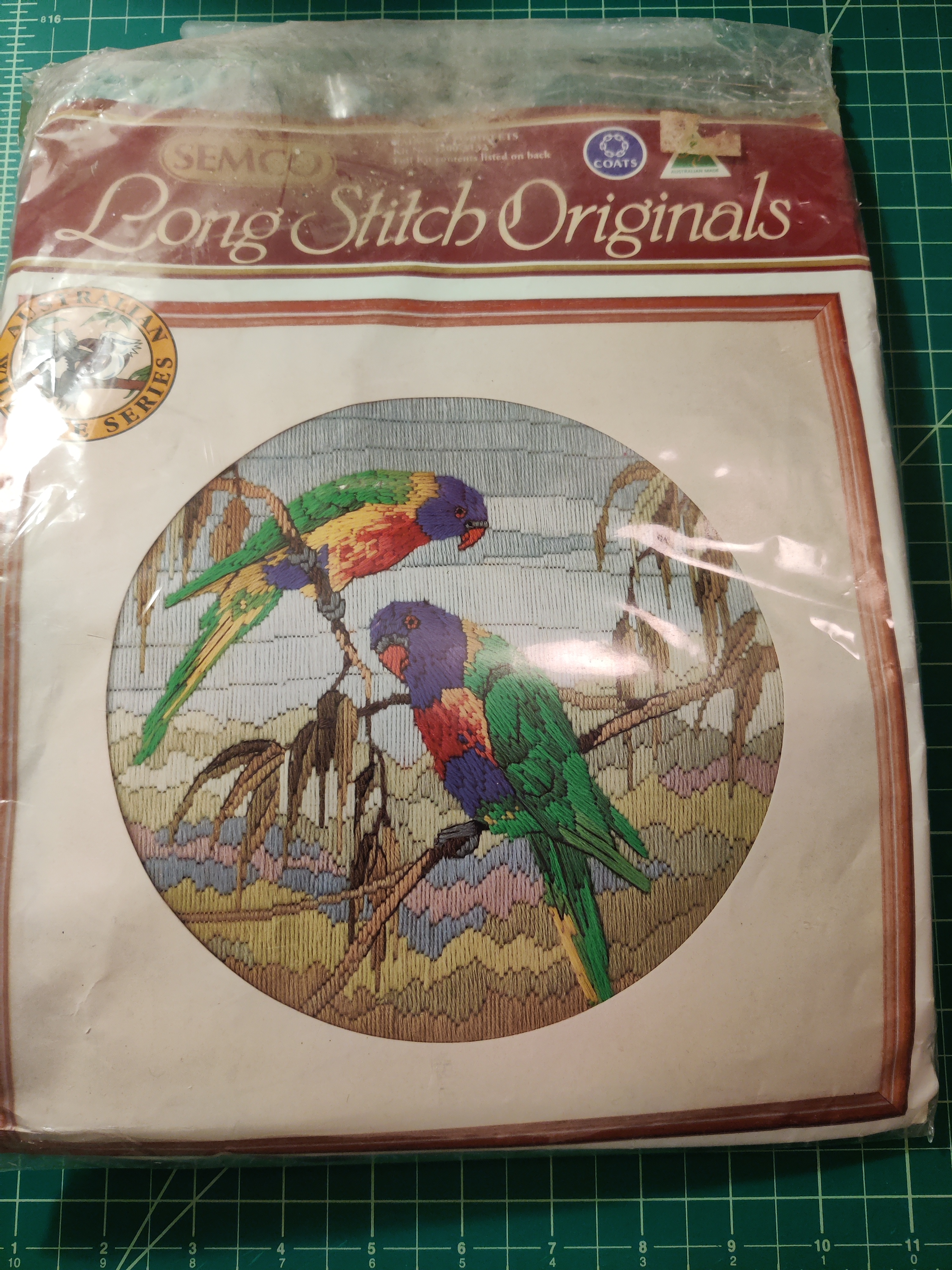 Long Stitch Rainbow Lorikeets