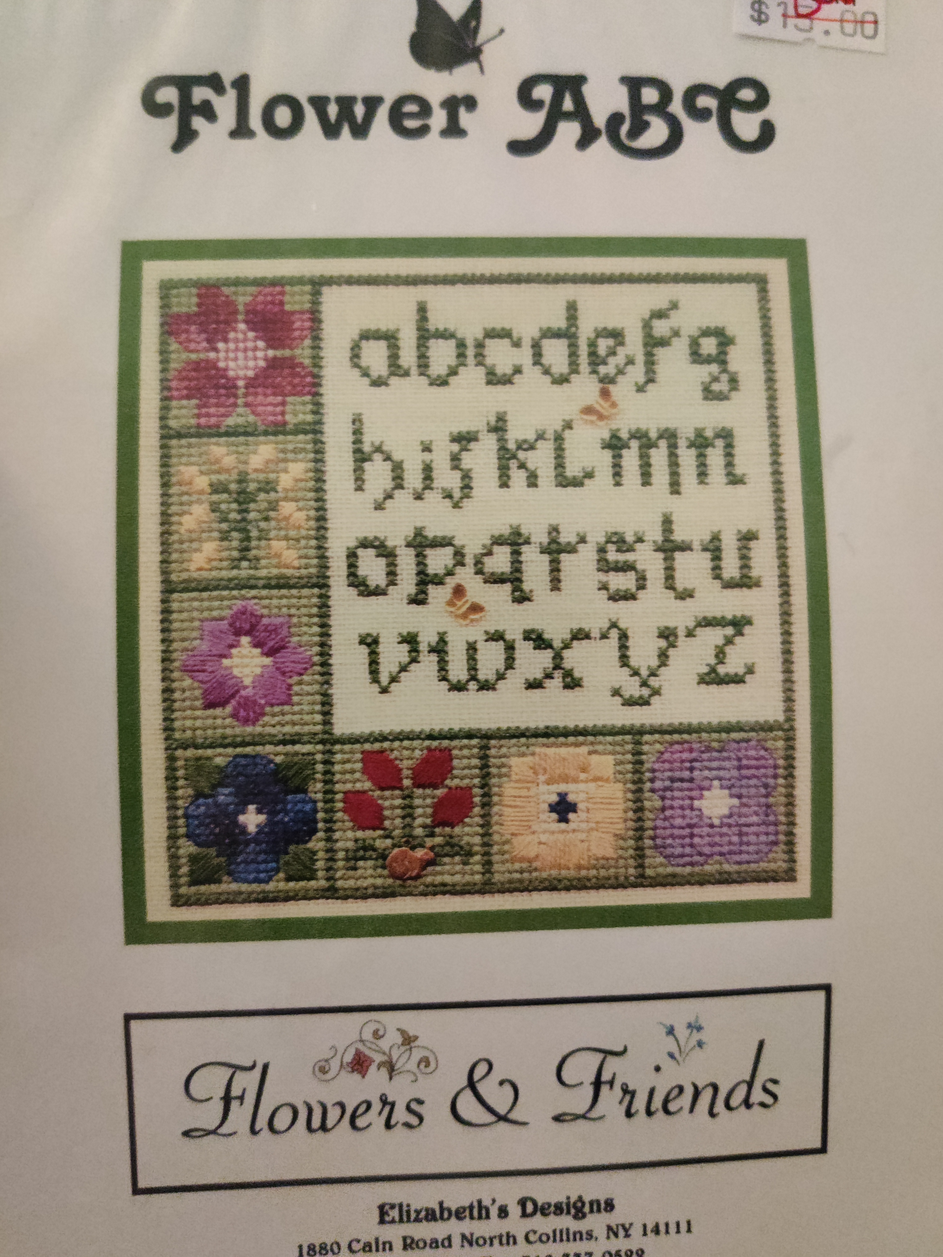 Flower ABC Chart Special