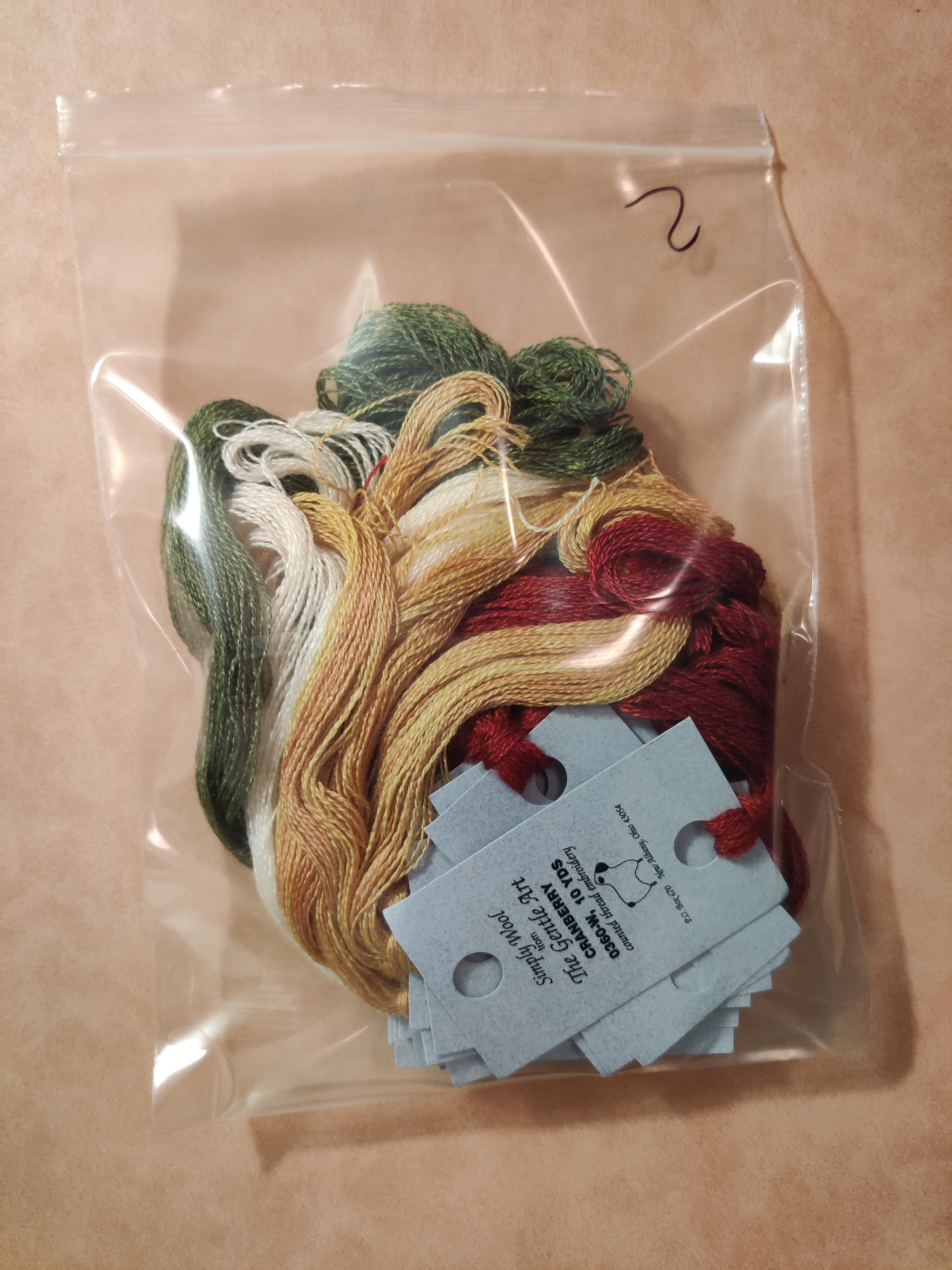 Bagged Items 2 Assorted Gentle Art Wool