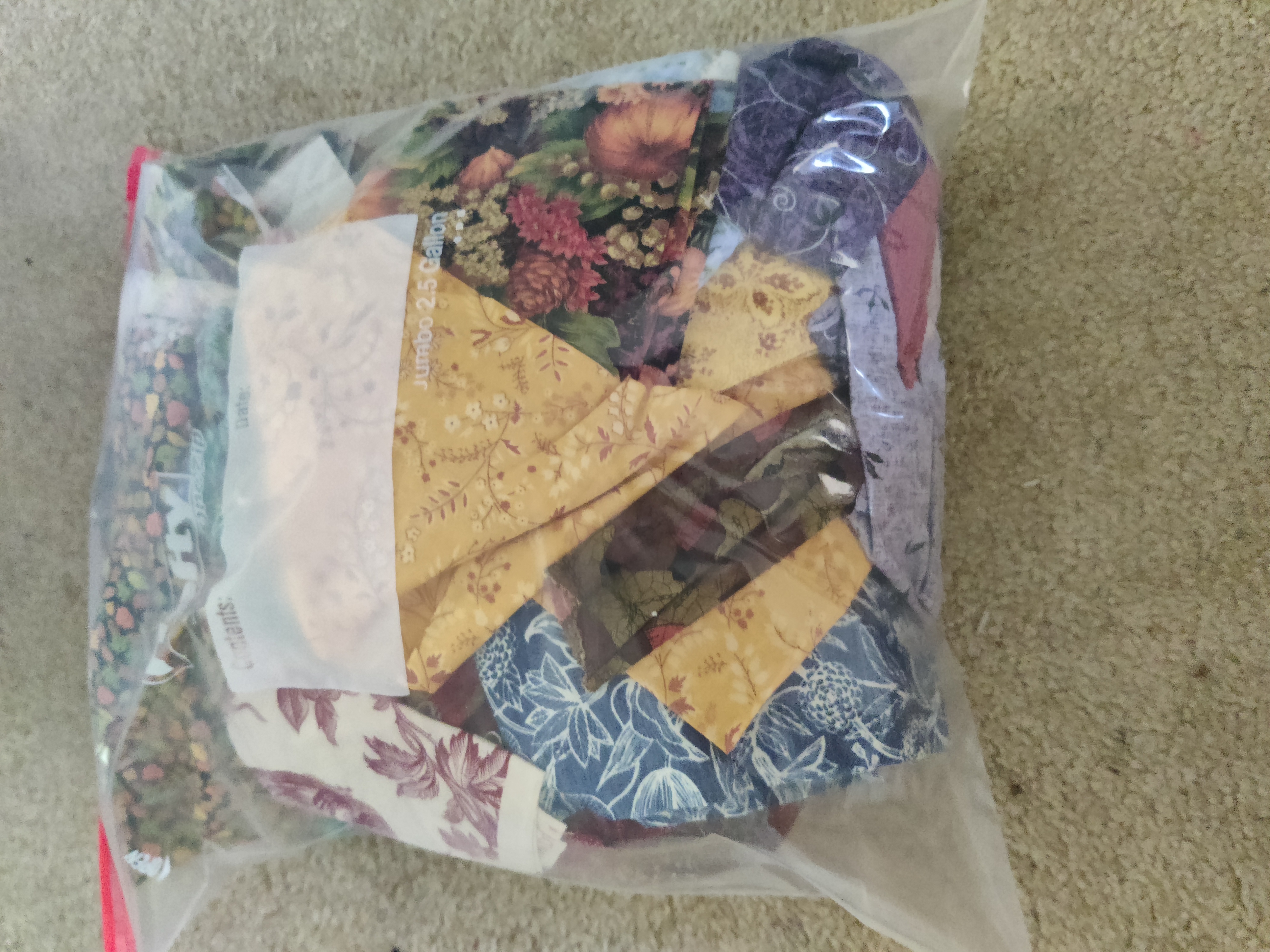 Quilt Fabric Bag 2