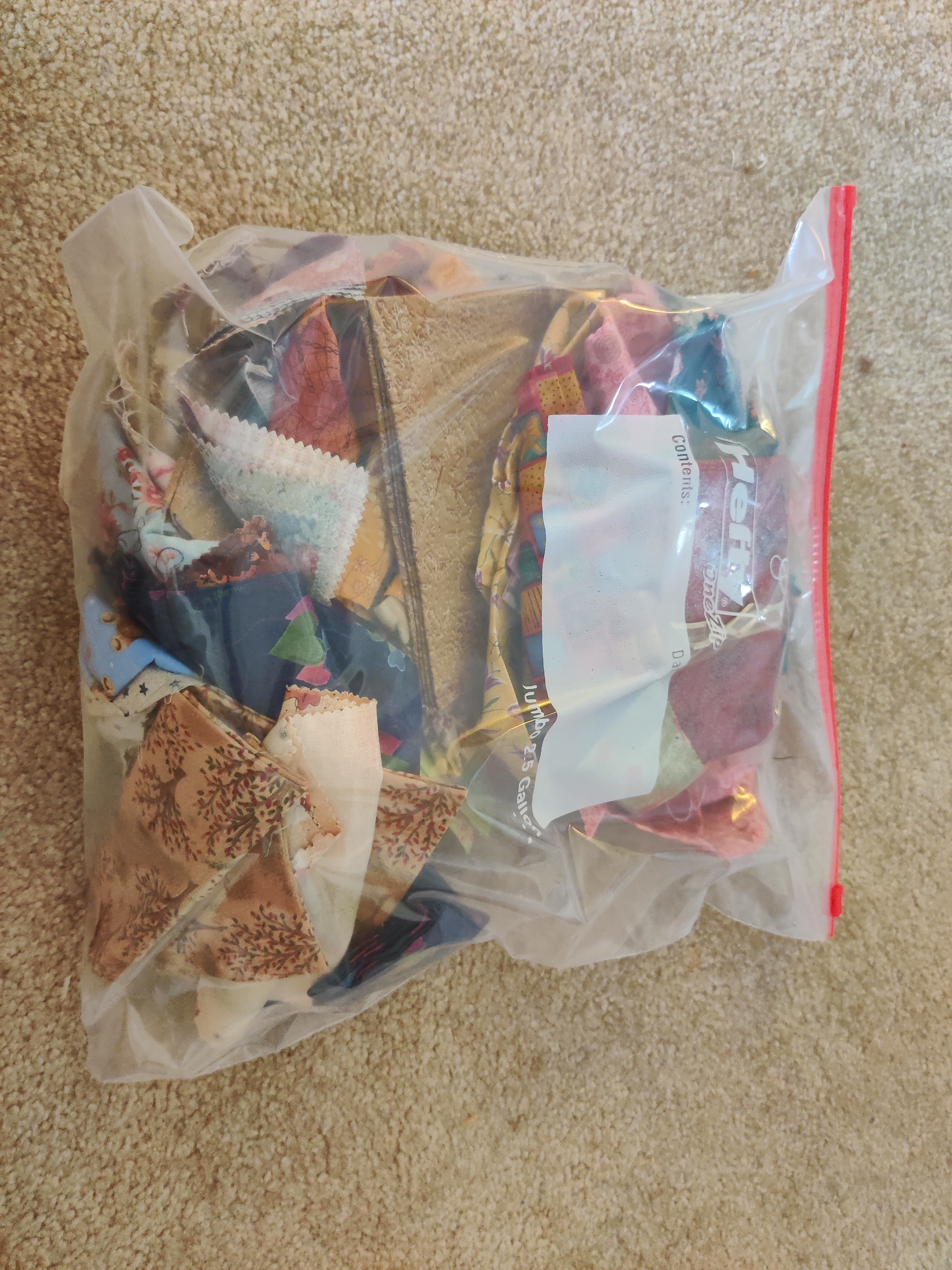 Quilting Fabric Bag 1x