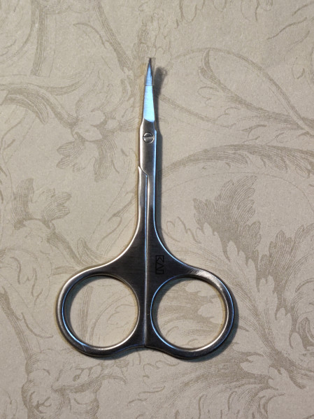 Kai Silver Scissors 5105 Curved 3 1/2 Inches