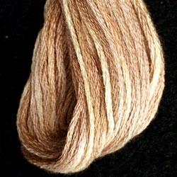 Valdani 6 ply JP2 6-Ply Floss - SHADED & Solids  (JP2 - Spun Gold - Muddy Monet)