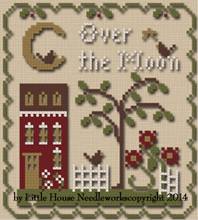 LHN Over the Moon Special Kit Chart with Threads