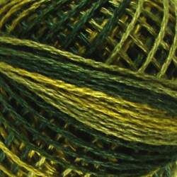 Valdani 3 Strand Floss Ball M19 3-STRAND FLOSS Ball M19 - Olives - olive greens