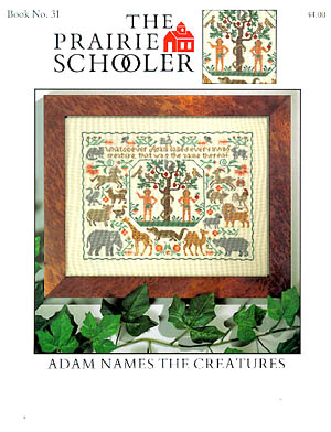 adam names the creatures prairie schooler