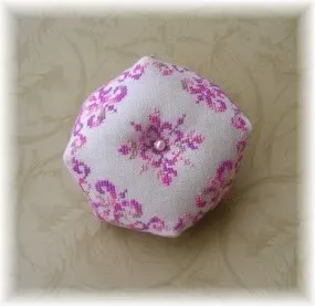 Sulky 4030 Vintage Rose stitched sample