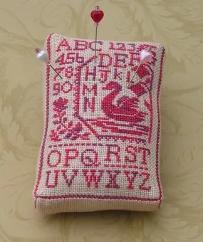 Sulky 4042 Red Work stitched sample