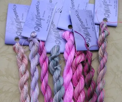 Caron Wildflowers thread collection