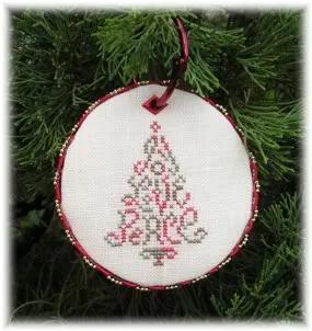 Sulky 4053 Falling Leaves stitched sample