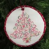 JBW Designs A Very Merry Christmas cross stitch pattern