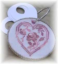 Stitched piece using Valdani Nantucket Rose thread