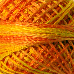 Valdani 3 Strand Floss Ball V1 3-STRAND FLOSS Ball V1 - Orange Blossom