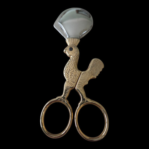 WASA Gold Egg Opener with Rooster Handles 5" - Abb. 21