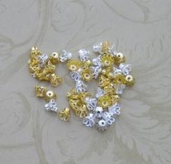 Bead Flower Caps (100)