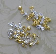 Bead tips and bead flower caps (100)