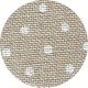 Belfast 32 ct Petite Point Natural/White Dots linen 18