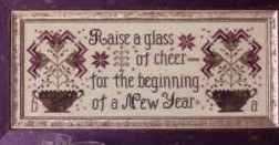 Blackbird Raise A Glass of Cheer Gentle Art Thread Pack