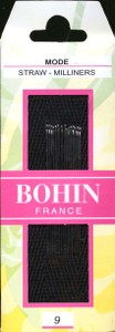 Bohin 0621 Milliners/Straw  size 9 (15 needles)