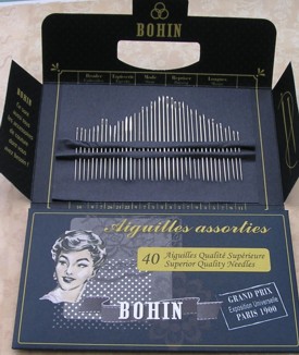 Bohin 180th Anniversary Needle Collection Dark Blue (40 Needles)