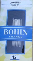 Bohin 0229 Sharps Size 12 ( 20 needles)